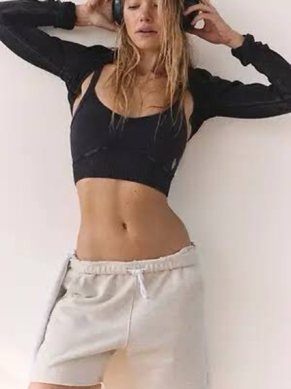 Free People For The Win Midi Shorts